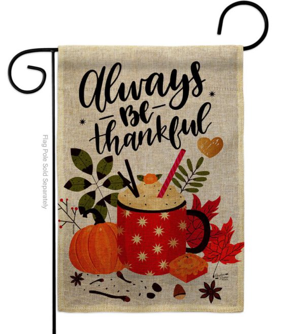 Always Thankful - Thanksgiving Fall Vertical Impressions Decorative Flags HG137591 Made In USA - Image 14