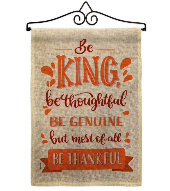 Be Thanksful - Thanksgiving Fall Vertical Impressions Decorative Flags HG113089 Made In USA - Image 3