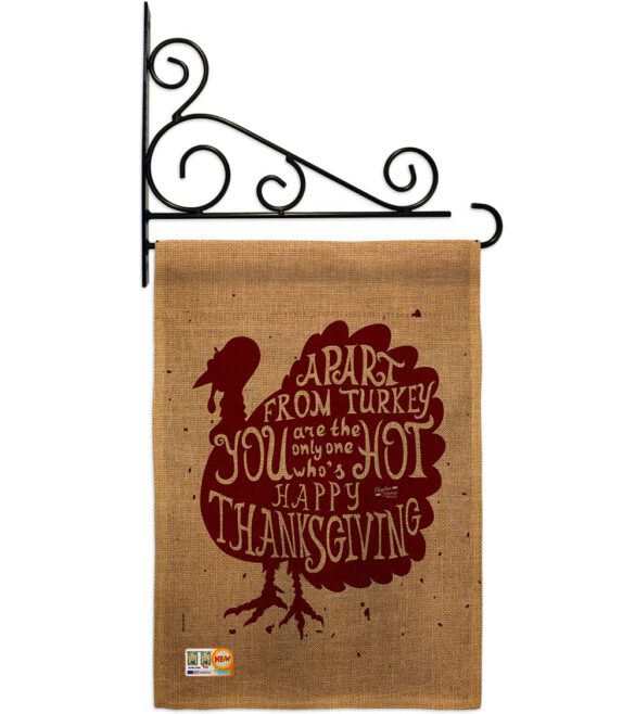 A Part From Turkey - Thanksgiving Fall Vertical Impressions Decorative Flags HG137118 Made In USA - Image 13