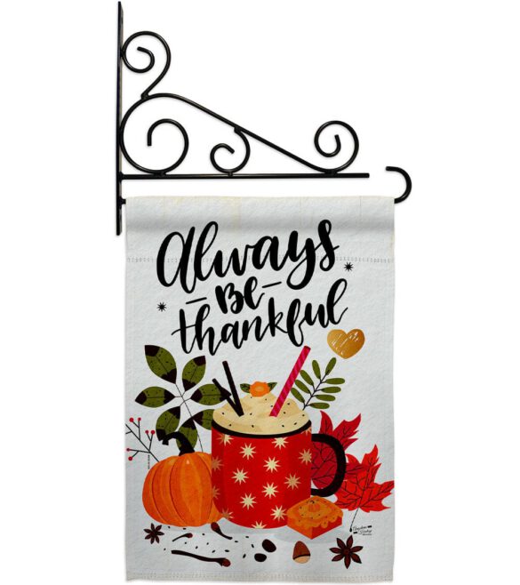 Always Thankful - Thanksgiving Fall Vertical Impressions Decorative Flags HG137591 Made In USA - Image 9