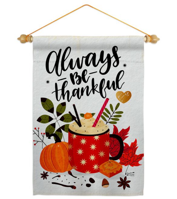 Always Thankful - Thanksgiving Fall Vertical Impressions Decorative Flags HG137591 Made In USA - Image 11