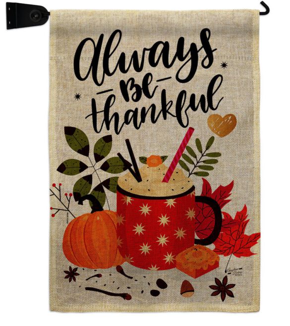 Always Thankful - Thanksgiving Fall Vertical Impressions Decorative Flags HG137591 Made In USA - Image 22