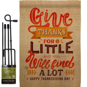 Garden Flag Thanksgiving GS192254