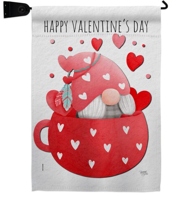 Gnome Love You - Valentines Spring Vertical Impressions Decorative Flags HG120045 Made In USA - Image 18