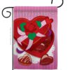 Garden Flag Valentines G101044