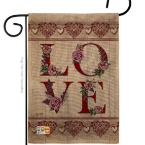 Garden Flag Valentines G137144 B