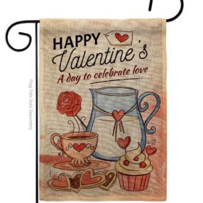 Garden Flag Valentines G137395 B