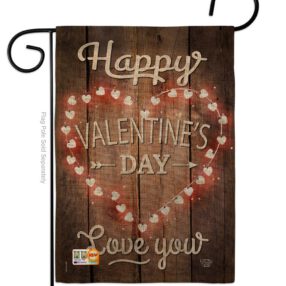 Garden Flag Valentines G191094 B