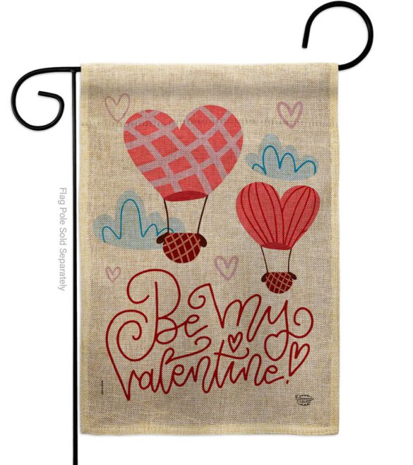 Be My Valentine - Valentines Spring Vertical Impressions Decorative Flags HG192415 Made In USA - Image 12