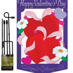 Garden Flag Valentines GS101041
