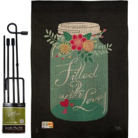Garden Flag Valentines GS101051 B