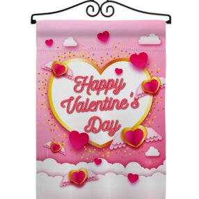 Garden Flag Valentines GS101060 02