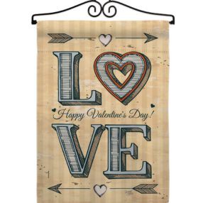 Garden Flag Valentines GS101061 02