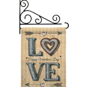 Garden Flag Valentines GS101061 03