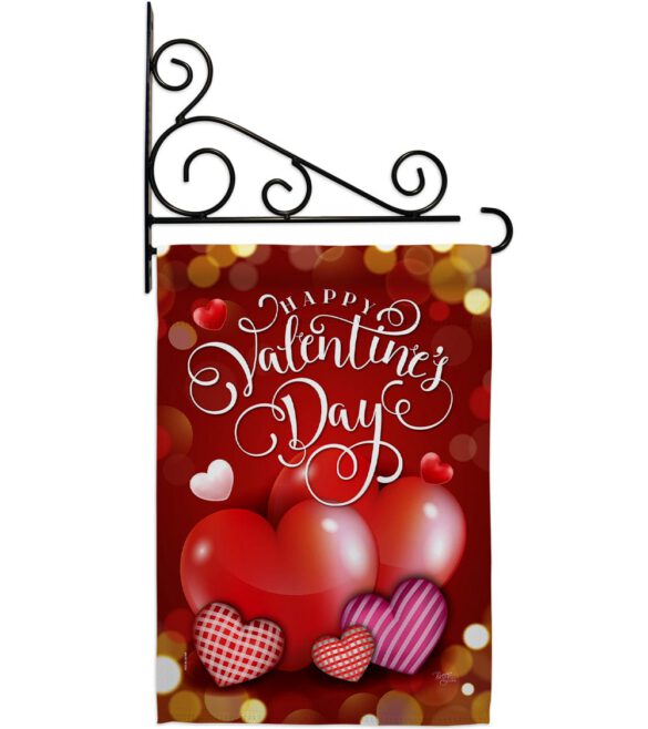 Beloved Valentine's Day - Valentines Spring Vertical Impressions Decorative Flags HG101062 Made In USA - Image 11