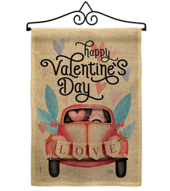 Gnome Delivery Love - Valentines Spring Vertical Impressions Decorative Flags HG101071 Made In USA - Image 17