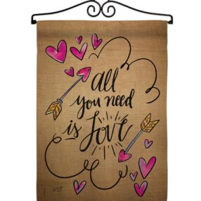 Garden Flag Valentines GS137051 02