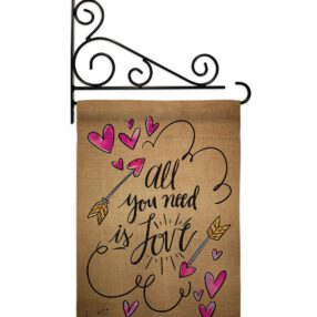 Garden Flag Valentines GS137051 03