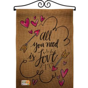 Garden Flag Valentines GS137051 B 02
