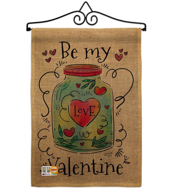 Be My Valentine - Valentines Spring Vertical Impressions Decorative Flags HG137123 Made In USA - Image 11