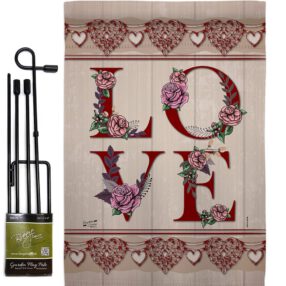 Garden Flag Valentines GS137144