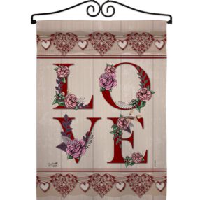 Garden Flag Valentines GS137144 02