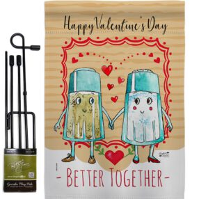 Garden Flag Valentines GS137146