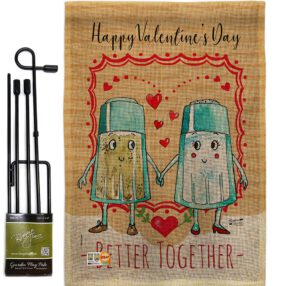 Garden Flag Valentines GS137146 B