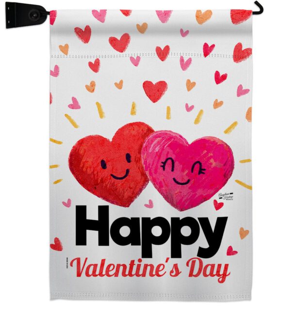 Heart in Love - Valentines Spring Vertical Impressions Decorative Flags HG137348 Made In USA - Image 21