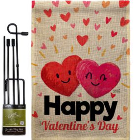 Garden Flag Valentines GS137348 B