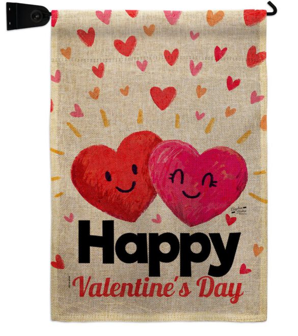 Heart in Love - Valentines Spring Vertical Impressions Decorative Flags HG137348 Made In USA - Image 22