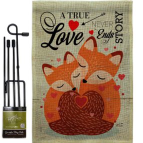 Garden Flag Valentines GS137390 B