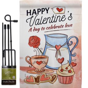 Garden Flag Valentines GS137395