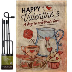 Garden Flag Valentines GS137395 B