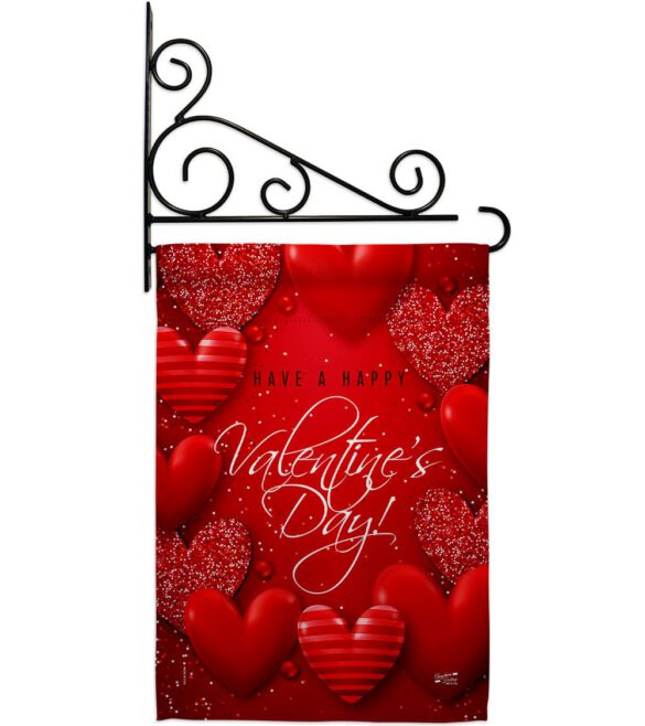 All of Heart - Valentines Spring Vertical Impressions Decorative Flags HG137398 Made In USA - Image 9