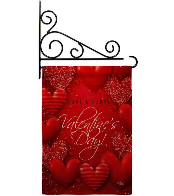 All of Heart - Valentines Spring Vertical Impressions Decorative Flags HG137398 Made In USA - Image 19