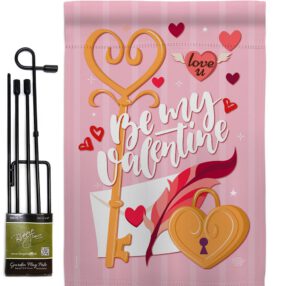 Garden Flag Valentines GS192054