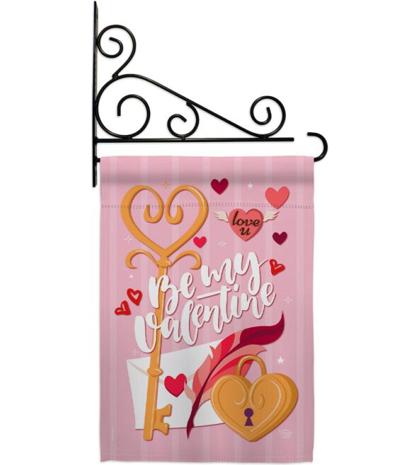 Be My Valentine - Valentines Spring Vertical Impressions Decorative Flags HG192054 Made In USA - Image 12