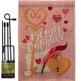 Garden Flag Valentines GS192054 B
