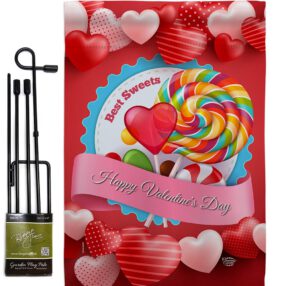 Garden Flag Valentines GS192306
