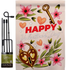 Garden Flag Valentines GS192395