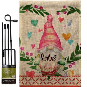 Garden Flag Valentines GS192407 B