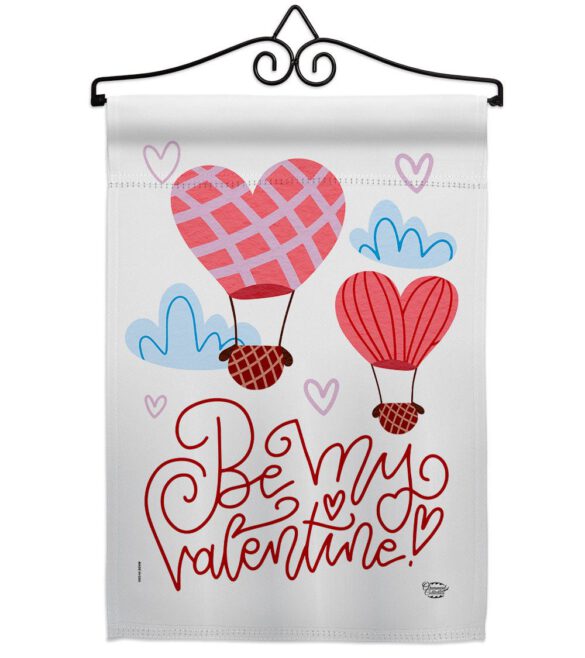 Be My Valentine - Valentines Spring Vertical Impressions Decorative Flags HG192415 Made In USA - Image 8