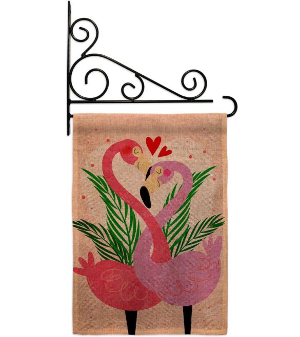 Flamingo Love - Valentines Spring Vertical Impressions Decorative Flags HG192540 Made In USA - Image 18