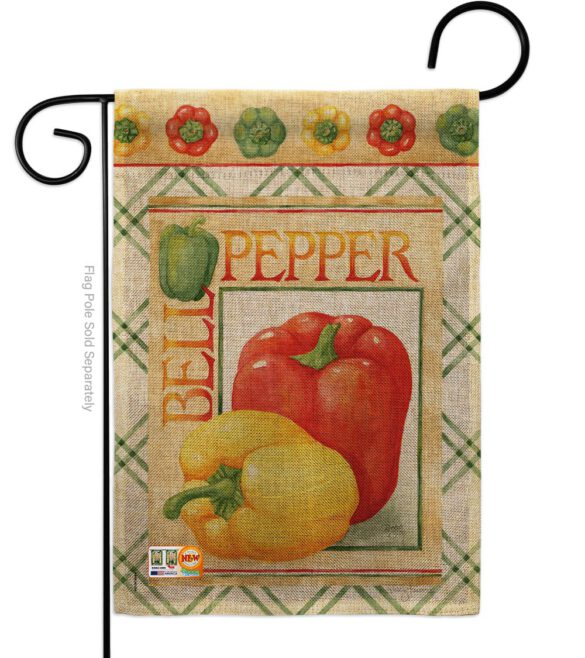 Bell Pepper - Vegetable Food Vertical Impressions Decorative Flags HG117040 Made In USA - Image 8