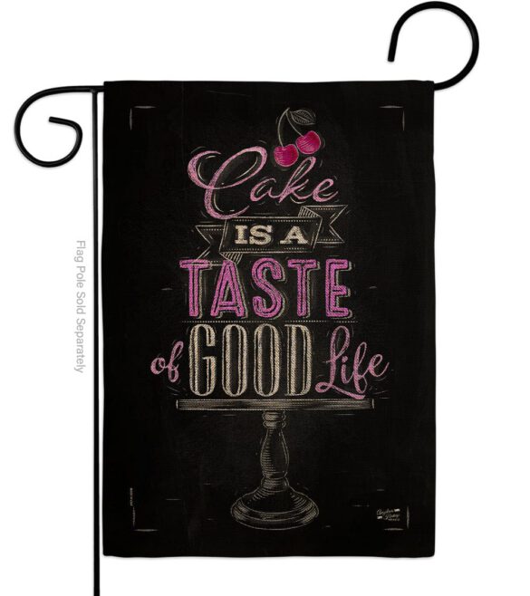 Cake Taste Good - Vegetable Food Vertical Impressions Decorative Flags HG137270 Made In USA - Image 11