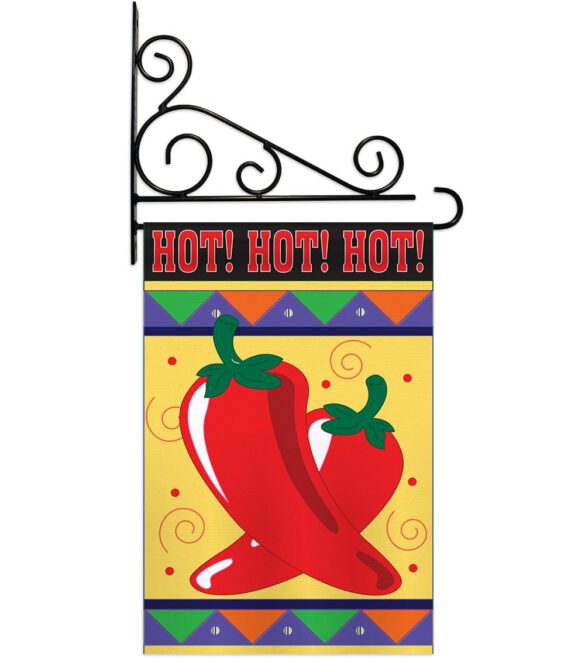 Chili Hot - Vegetable Food Vertical Applique Decorative Flags HG117020 - Image 8