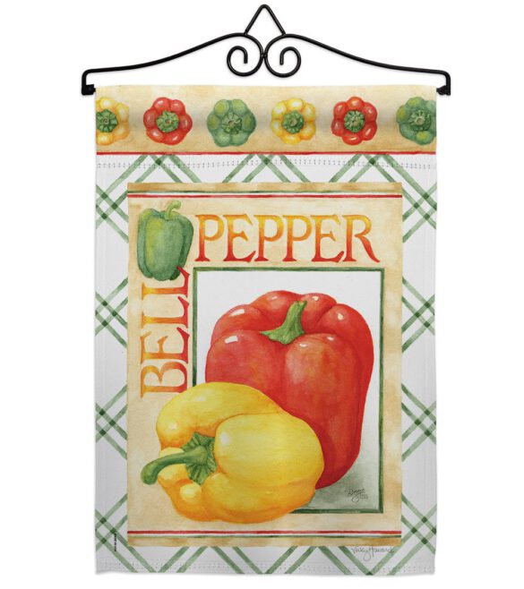 Bell Pepper - Vegetable Food Vertical Impressions Decorative Flags HG117040 Made In USA - Image 7