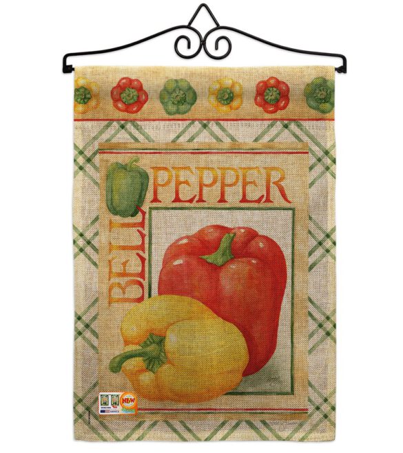 Bell Pepper - Vegetable Food Vertical Impressions Decorative Flags HG117040 Made In USA - Image 10