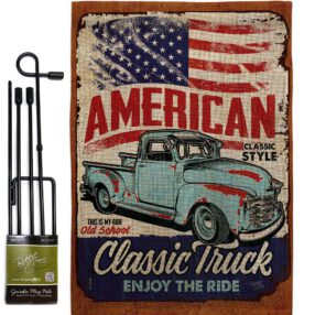 Garden Flag Vehicle GS115255 B